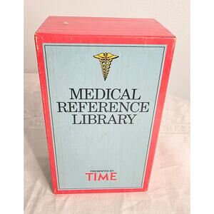 Vintage Time Magazine Medical Reference Library 4 Book Set in Open Case 1983